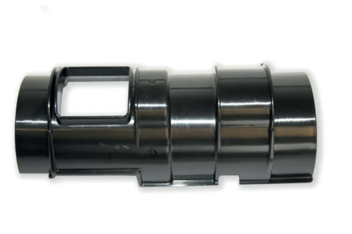 Adapter, PP, schwarz, Ø 80 mm