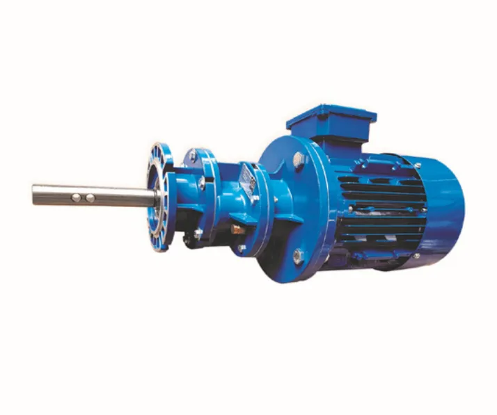 Getriebemotor NN101 M090L4, 1,5 kW, 370 Upm, Ø 127 mm