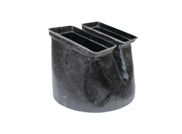 Hosenstück GFK 15°, schwarz, für WAS
