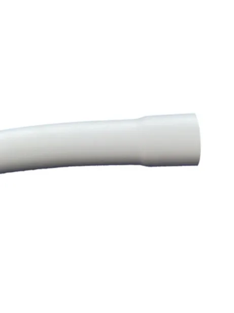 PVC - Rohrbogen 45° lang, Ø 89 mm