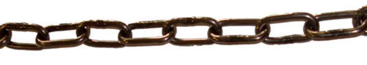 Rundgliederkette, verzinkt