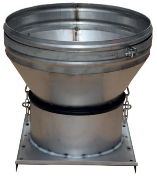 Silotrichter, V2A (AISI 304), Ø 450 mm, für Trevira Silo