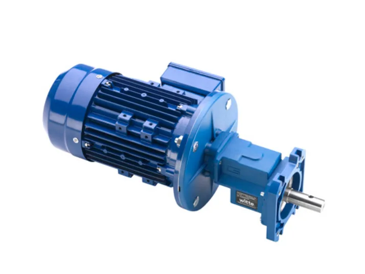 Stirnradgetriebemotor PU01 M080B4, 0,75 kW, 370 Upm