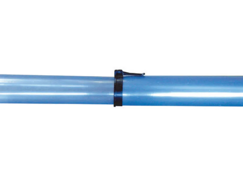 Teleskopablaufrohr, PVC, transparent, Ø 80/85,5 mm